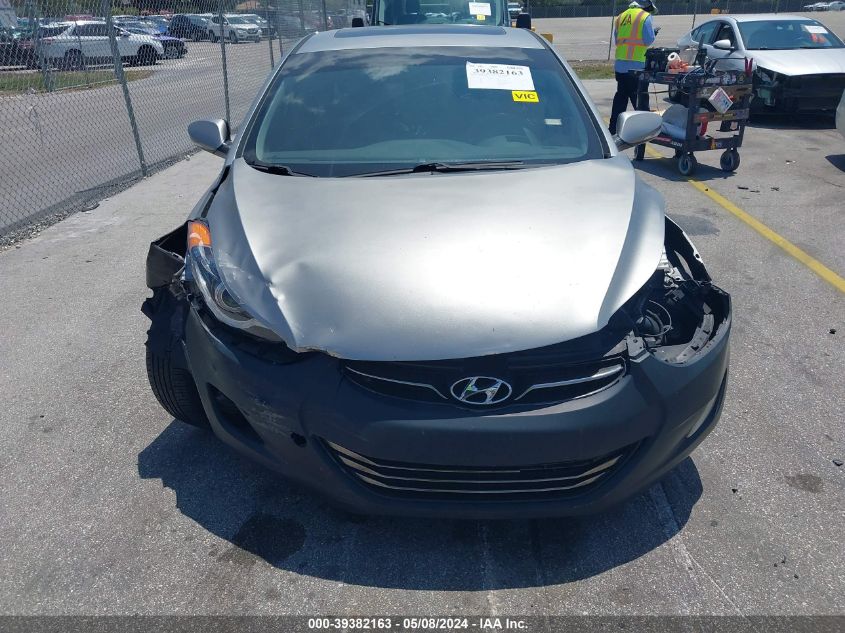 2012 Hyundai Elantra Limited (Ulsan Plant) VIN: KMHDH4AE2CU332476 Lot: 39382163