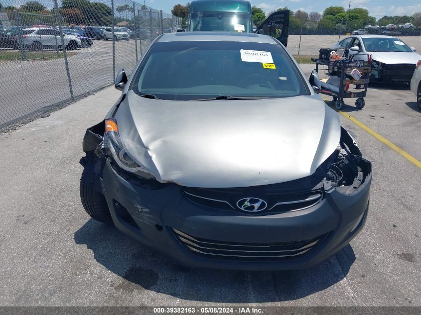 2012 Hyundai Elantra Limited (Ulsan Plant) VIN: KMHDH4AE2CU332476 Lot: 39382163