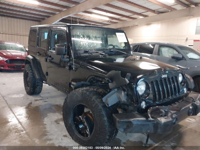 2014 Jeep Wrangler Unlimited Sport VIN: 1C4BJWDGXEL247712 Lot: 39382183