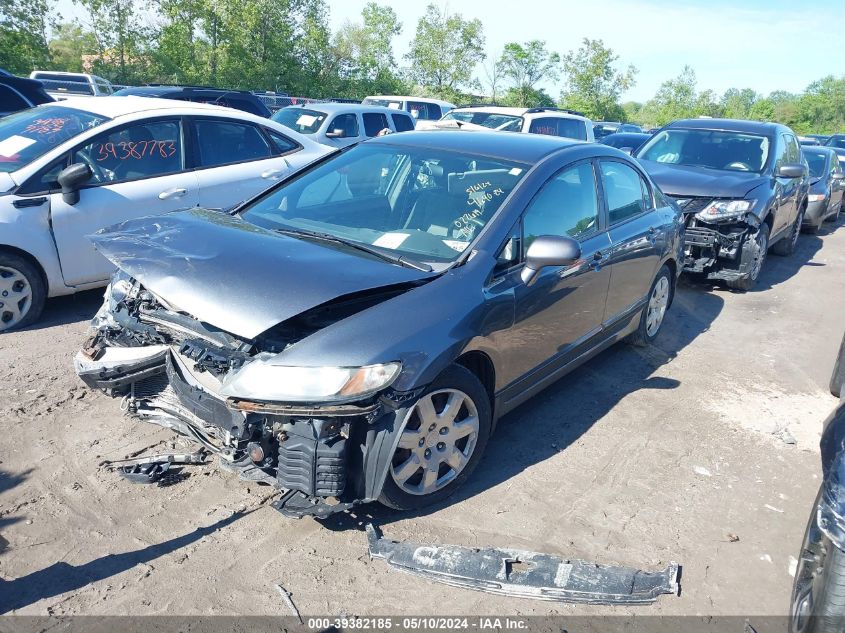 2009 Honda Civic Lx VIN: 1HGFA16539L022619 Lot: 39382185