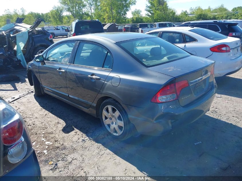 2009 Honda Civic Lx VIN: 1HGFA16539L022619 Lot: 39382185