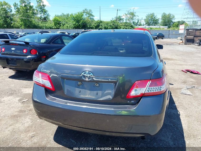 2011 Toyota Camry Le VIN: 4T4BF3EK4BR161287 Lot: 39382191