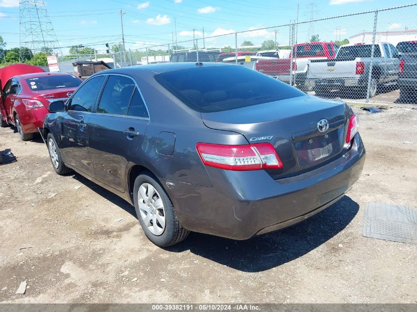 2011 Toyota Camry Le VIN: 4T4BF3EK4BR161287 Lot: 39382191