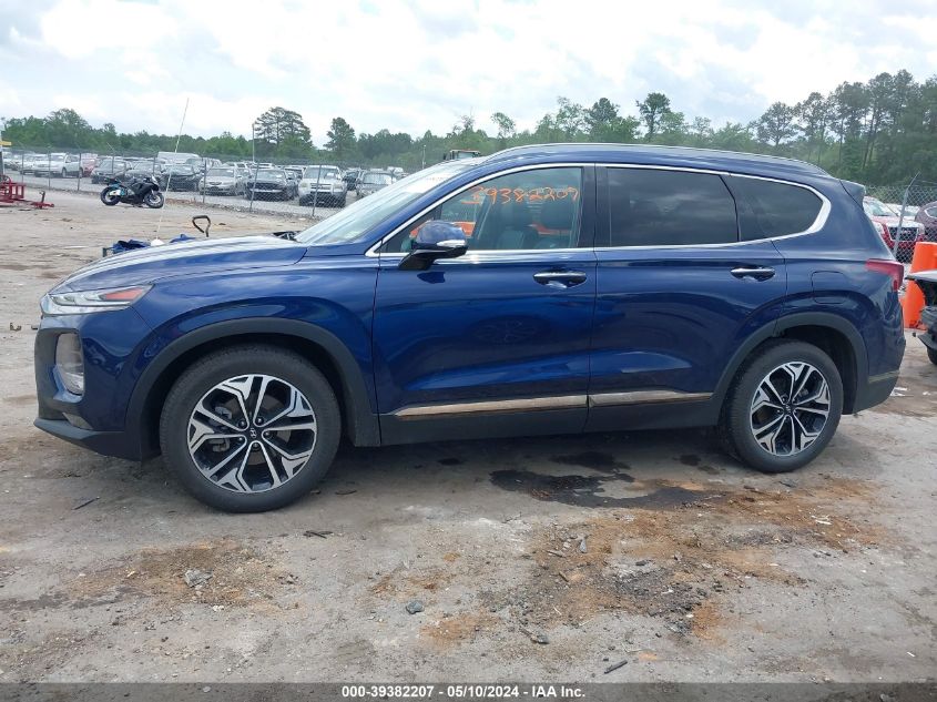 2020 Hyundai Santa Fe Limited 2.0T VIN: 5NMS5CAA7LH259270 Lot: 39382207