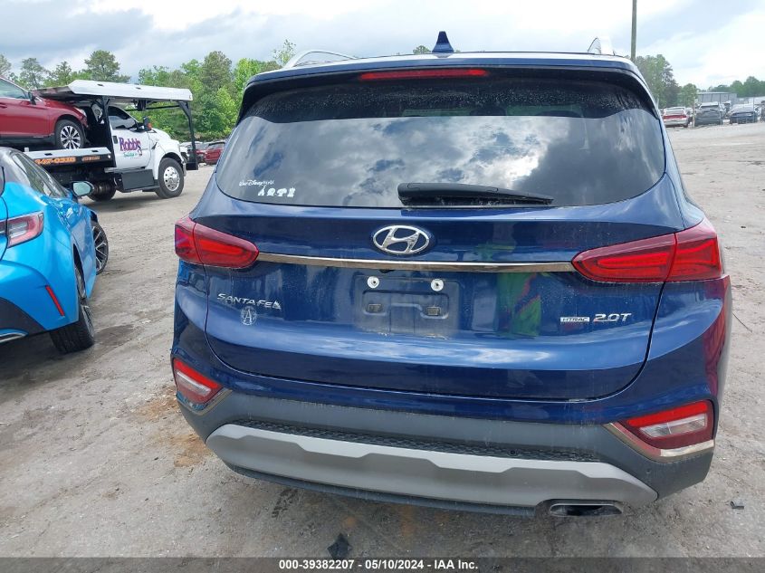 2020 Hyundai Santa Fe Limited 2.0T VIN: 5NMS5CAA7LH259270 Lot: 39382207