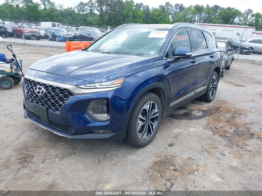 2020 Hyundai Santa Fe Limited 2.0T VIN: 5NMS5CAA7LH259270 Lot: 39382207