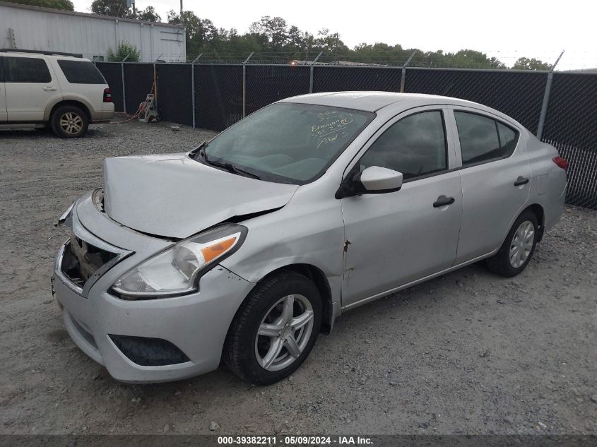 2016 Nissan Versa 1.6 S VIN: 3N1CN7AP3GL826294 Lot: 39382211