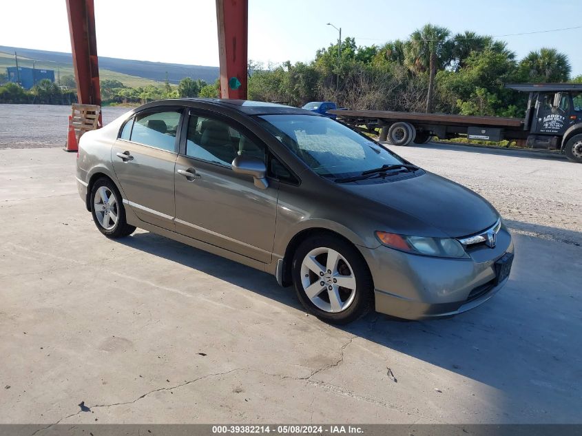 2008 Honda Civic Ex VIN: 2HGFA16858H346113 Lot: 39382214