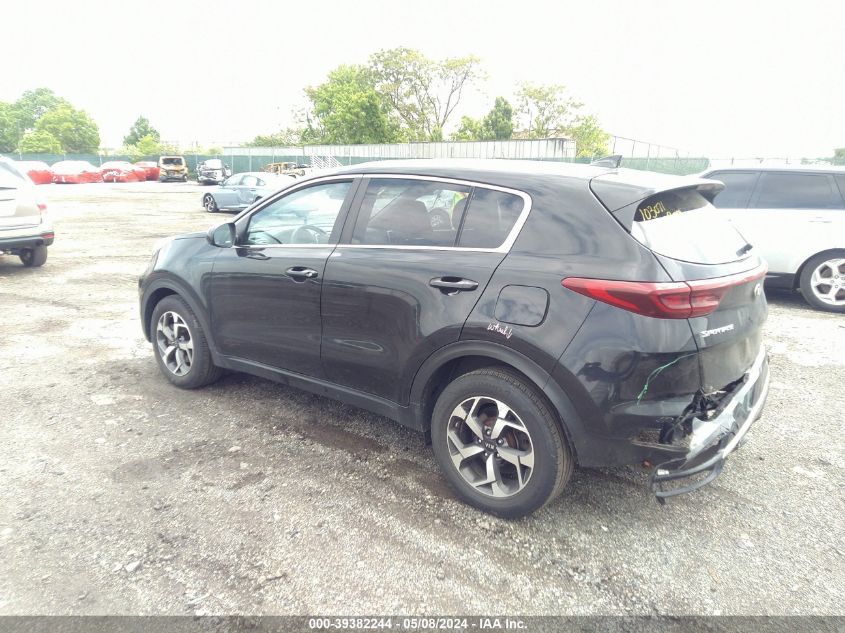 2020 Kia Sportage Lx VIN: KNDPM3AC3L7646660 Lot: 39382244