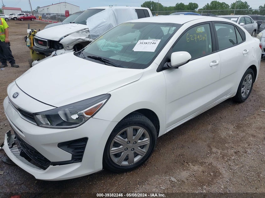 VIN 3KPA24AD3ME369438 2021 KIA RIO LX/S