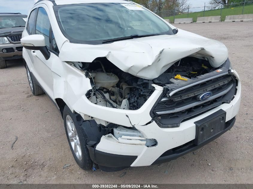 2018 Ford Ecosport Se VIN: MAJ3P1TE1JC223191 Lot: 39382248