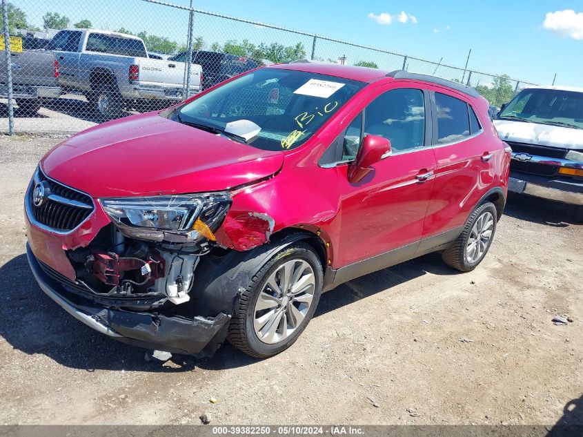 2019 Buick Encore Fwd Preferred VIN: KL4CJASB3KB895385 Lot: 39382250