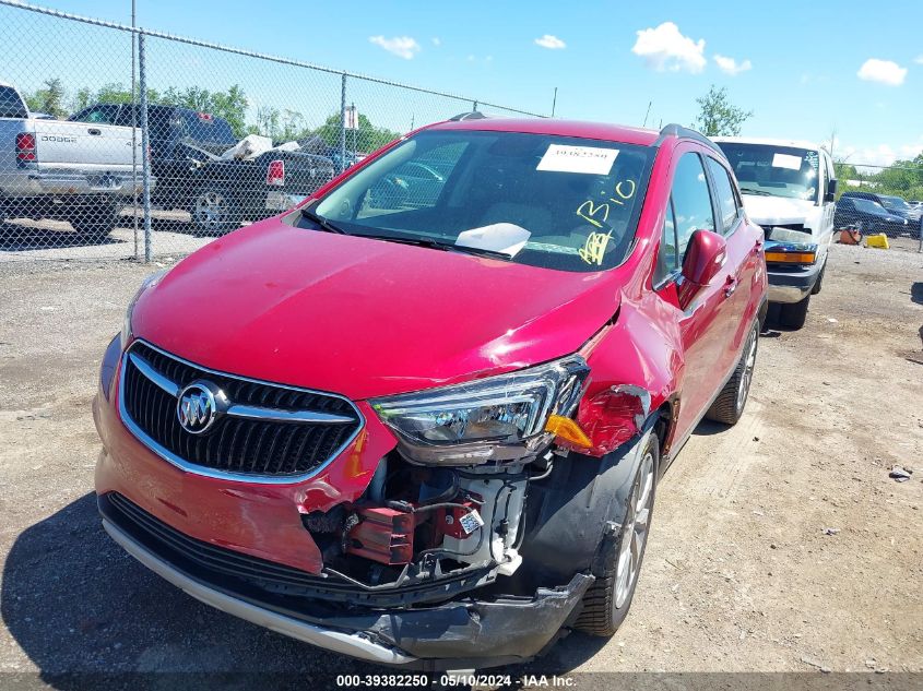 2019 Buick Encore Fwd Preferred VIN: KL4CJASB3KB895385 Lot: 39382250