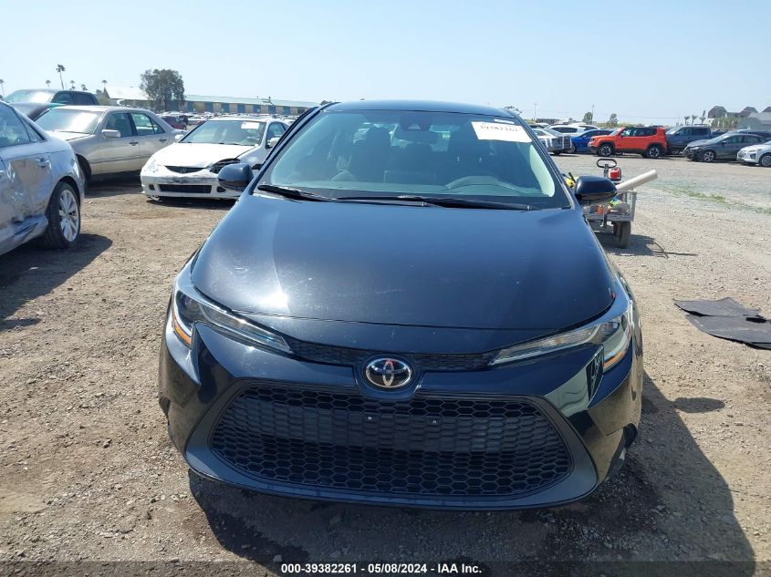 2020 Toyota Corolla Le VIN: 5YFEPRAE3LP076726 Lot: 39382261