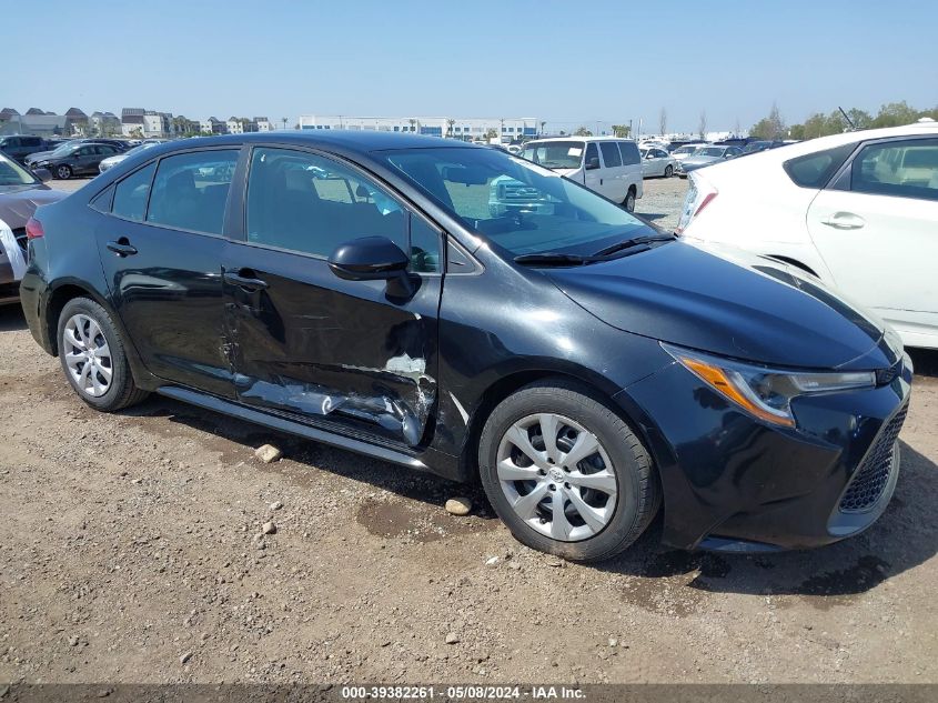 2020 Toyota Corolla Le VIN: 5YFEPRAE3LP076726 Lot: 39382261