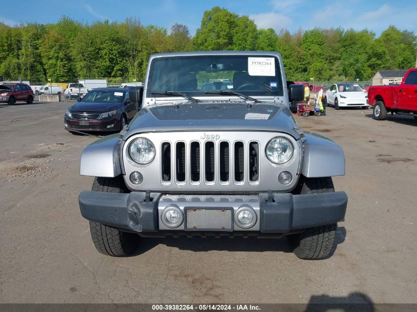 2016 Jeep Wrangler Unlimited Sahara VIN: 1C4HJWEG7GL126292 Lot: 39382264