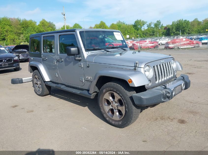 2016 Jeep Wrangler Unlimited Sahara VIN: 1C4HJWEG7GL126292 Lot: 39382264