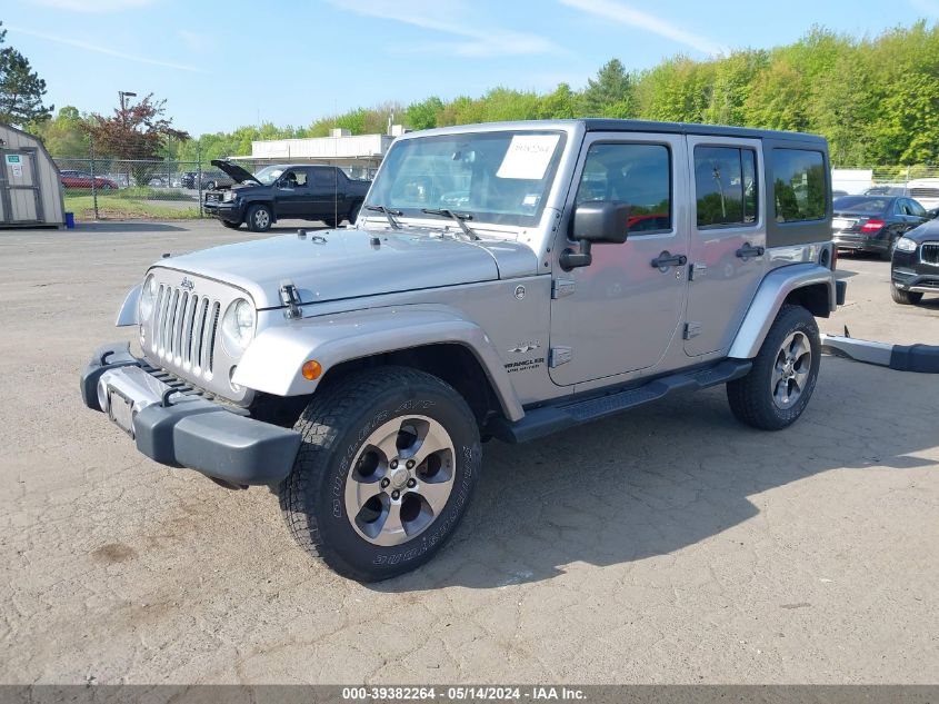 2016 Jeep Wrangler Unlimited Sahara VIN: 1C4HJWEG7GL126292 Lot: 39382264