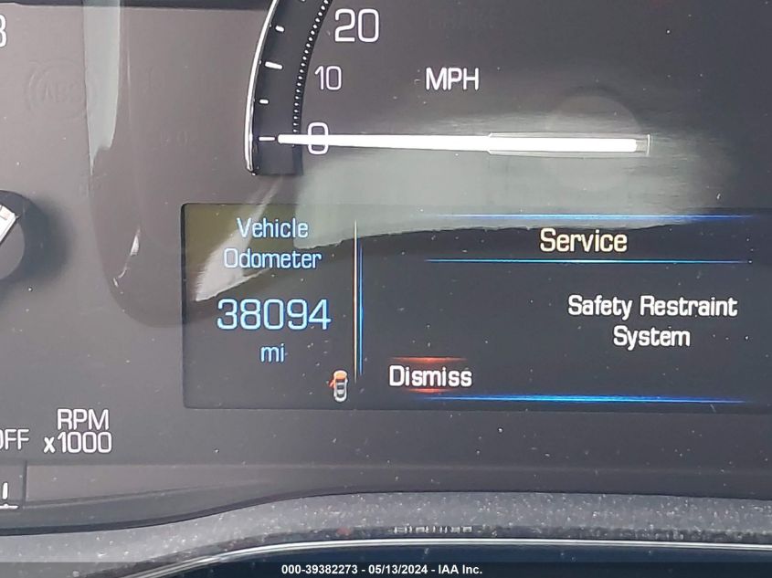 2019 CADILLAC XT5 PREMIUM LUXURY - 1GYKNERS7KZ290306