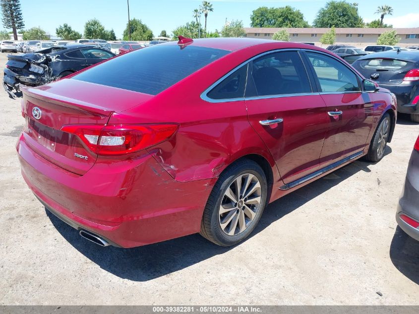 2016 HYUNDAI SONATA SPORT/LIMITED - 5NPE34AF8GH433165