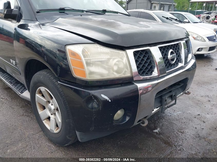 2005 Nissan Armada Le VIN: 5N1AA08B55N700304 Lot: 39382282