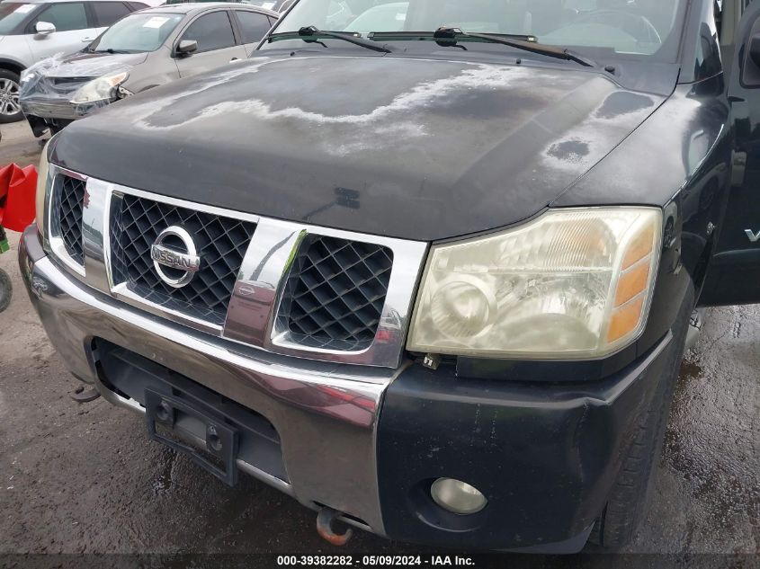 2005 Nissan Armada Le VIN: 5N1AA08B55N700304 Lot: 39382282