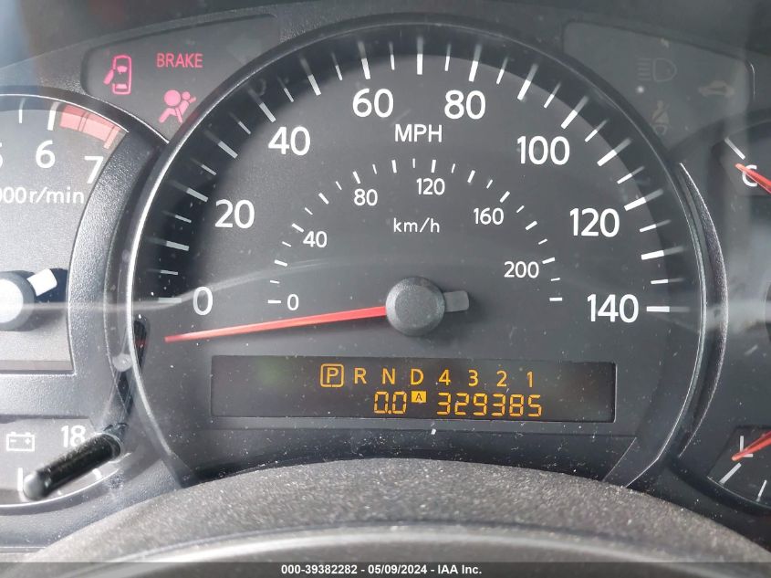 2005 Nissan Armada Le VIN: 5N1AA08B55N700304 Lot: 39382282