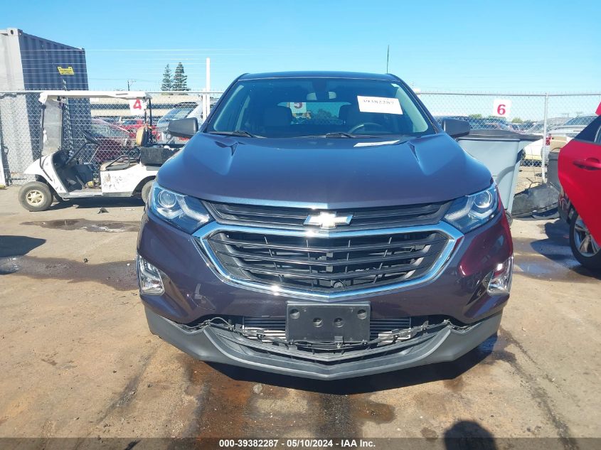 2018 Chevrolet Equinox Ls VIN: 3GNAXHEV4JS543811 Lot: 39382287