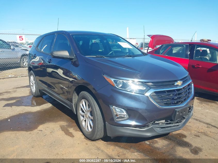 2018 Chevrolet Equinox Ls VIN: 3GNAXHEV4JS543811 Lot: 39382287