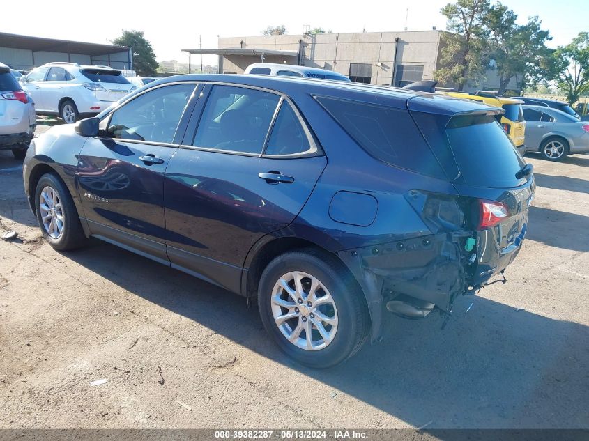 2018 Chevrolet Equinox Ls VIN: 3GNAXHEV4JS543811 Lot: 39382287