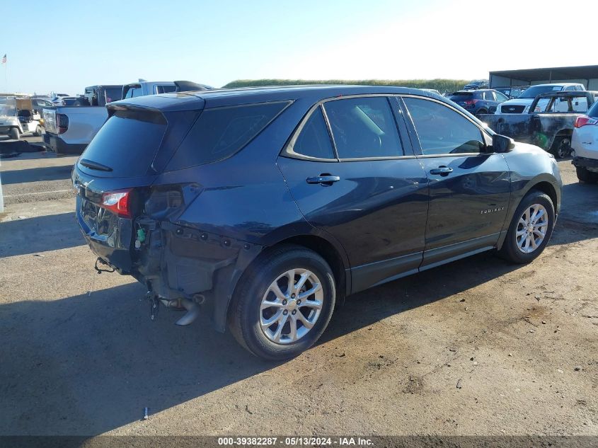 2018 Chevrolet Equinox Ls VIN: 3GNAXHEV4JS543811 Lot: 39382287