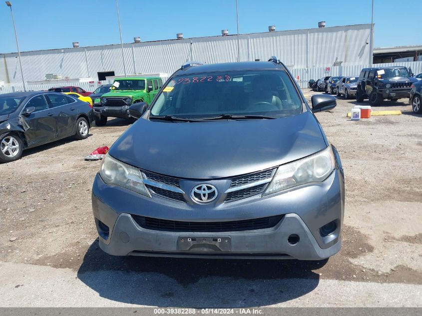 2013 Toyota Rav4 Le VIN: JTMZFREV0DD024568 Lot: 39382288