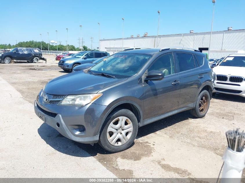 2013 Toyota Rav4 Le VIN: JTMZFREV0DD024568 Lot: 39382288