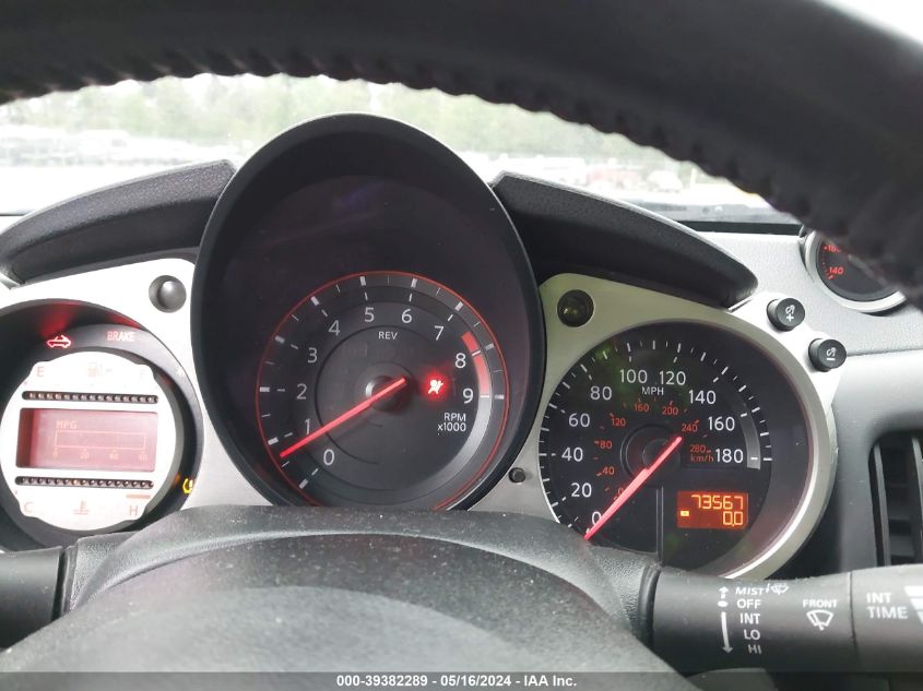 2010 Nissan 370Z Touring VIN: JN1AZ4FH9AM304391 Lot: 39382289