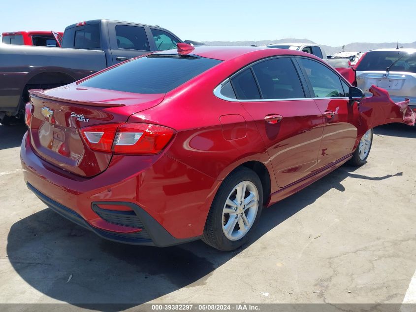 2018 Chevrolet Cruze Lt Auto VIN: 1G1BE5SM4J7221786 Lot: 39382297