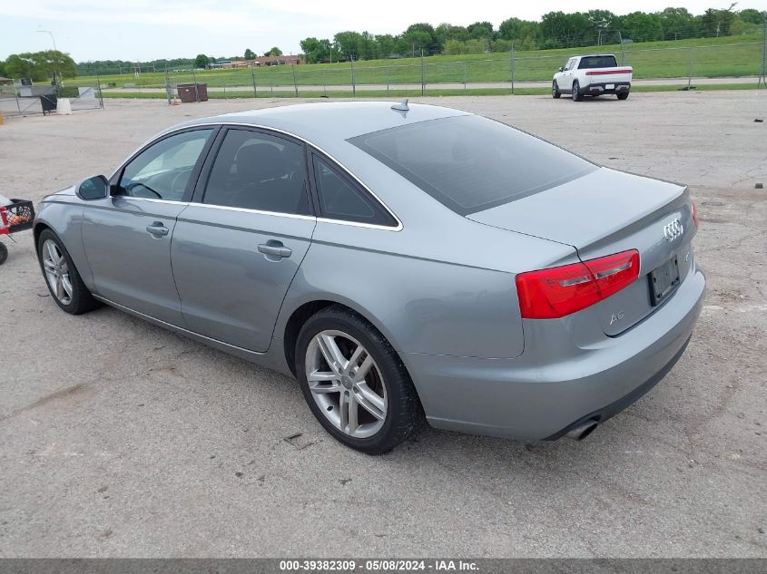 2012 Audi A6 2.0T Premium VIN: WAUCFAFC4CN073279 Lot: 39382309