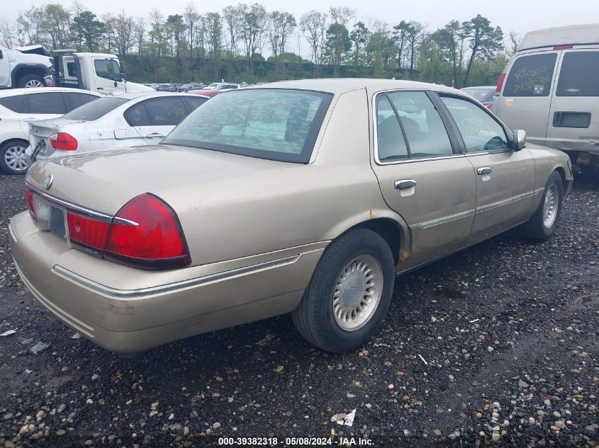 1999 Mercury Grand Marquis Ls VIN: 2MEFM75W6XX630586 Lot: 39382318