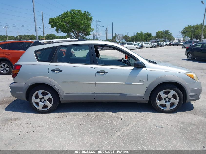 2003 Pontiac Vibe VIN: 5Y2SL62833Z433768 Lot: 39382322