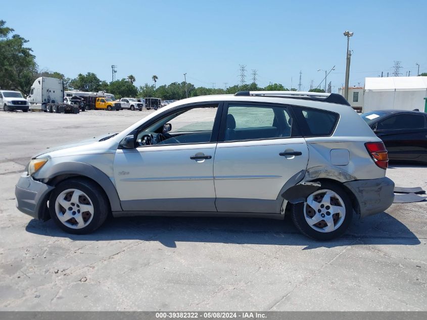 2003 Pontiac Vibe VIN: 5Y2SL62833Z433768 Lot: 39382322