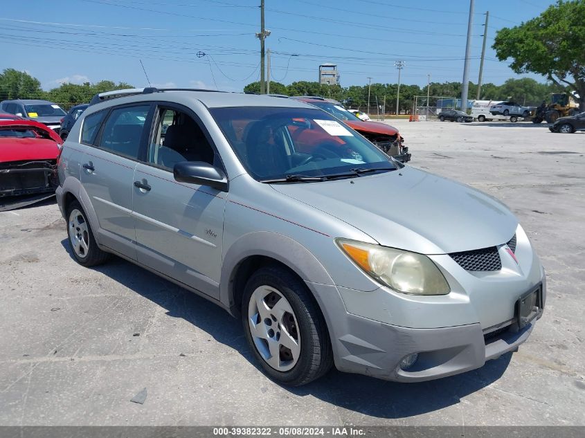 2003 Pontiac Vibe VIN: 5Y2SL62833Z433768 Lot: 39382322