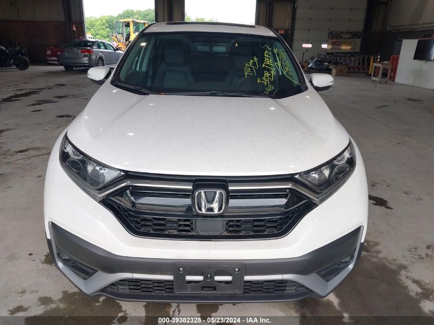 2021 Honda Cr-V Awd Ex-L VIN: 5J6RW2H84MA001965 Lot: 39382328