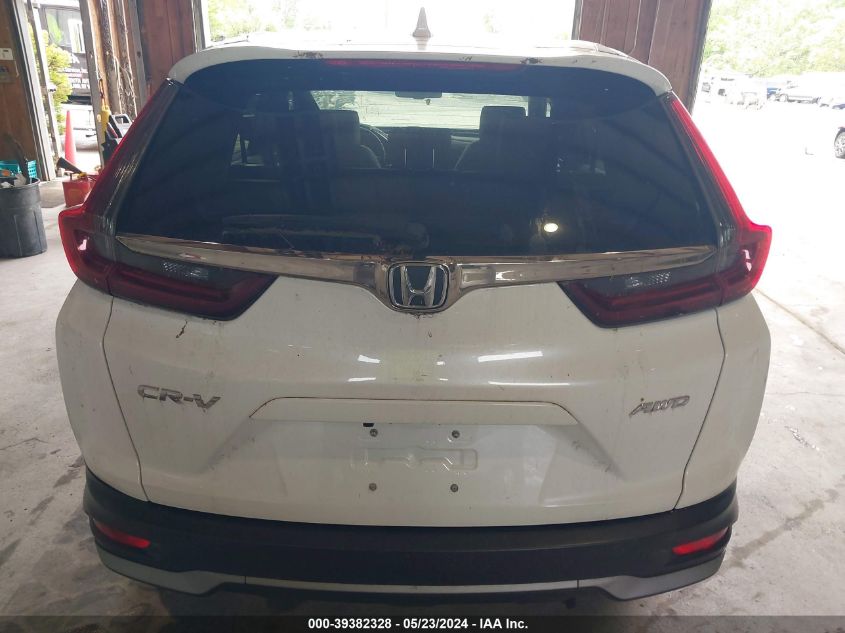 2021 Honda Cr-V Awd Ex-L VIN: 5J6RW2H84MA001965 Lot: 39382328