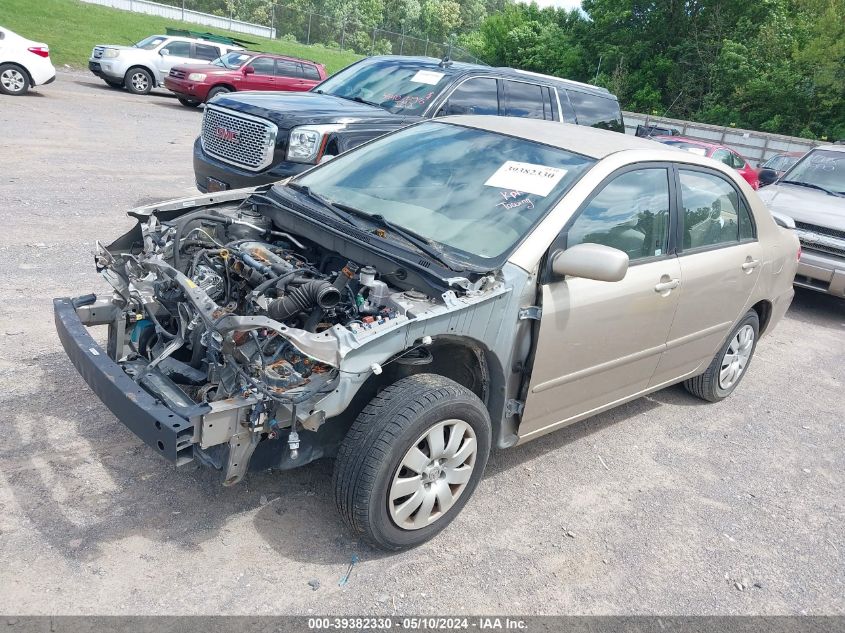 2004 Toyota Corolla Le VIN: 1NXBR32E14Z324299 Lot: 39382330