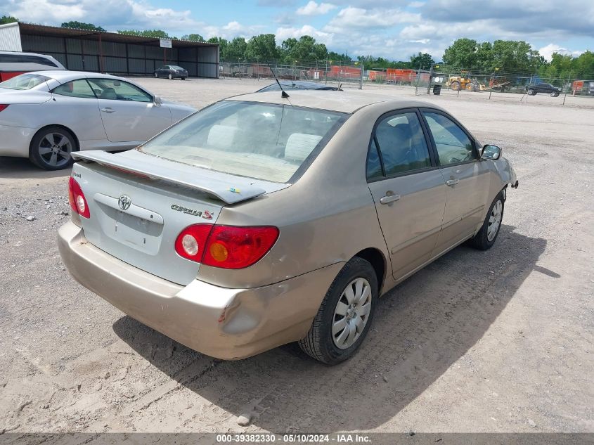 2004 Toyota Corolla Le VIN: 1NXBR32E14Z324299 Lot: 39382330