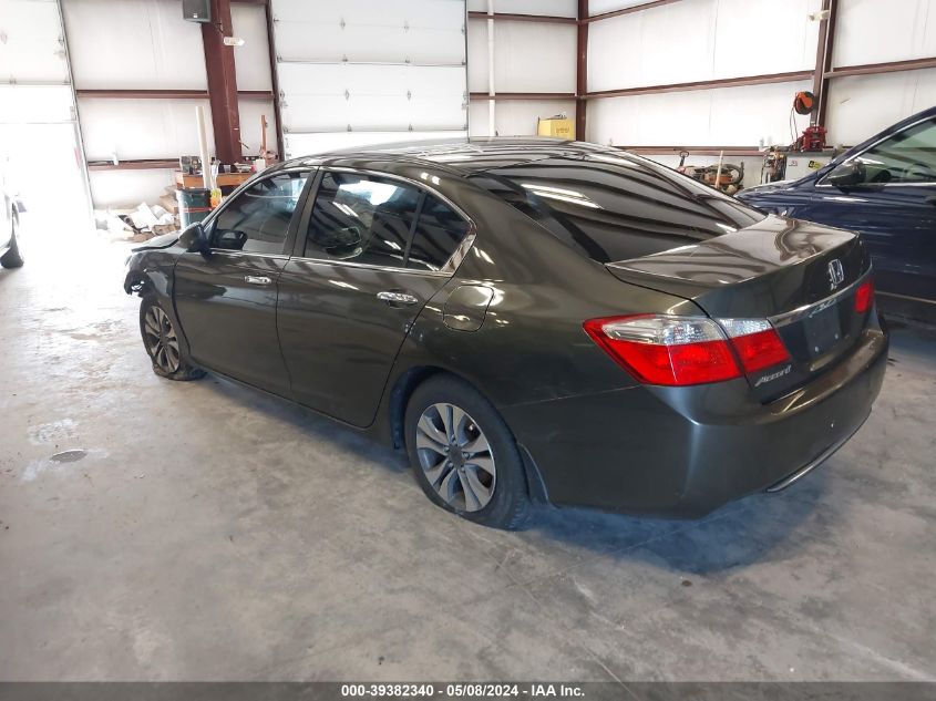 2014 Honda Accord Lx VIN: 1HGCR2F37EA051093 Lot: 39382340