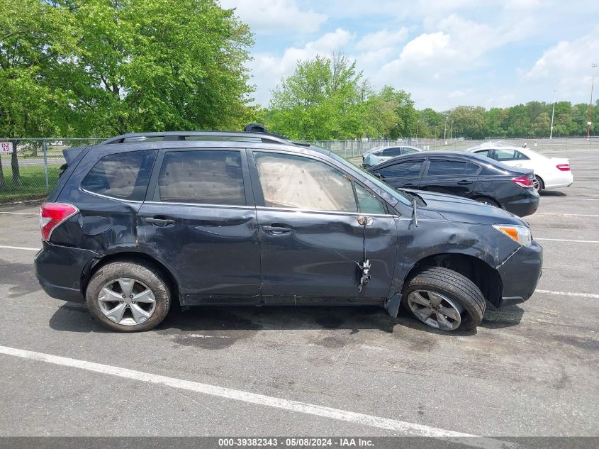 2016 Subaru Forester 2.5I Limited VIN: JF2SJAHC5GH439136 Lot: 39382343