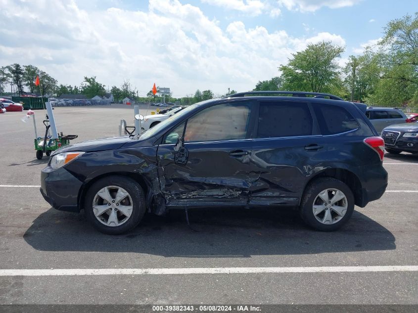 2016 Subaru Forester 2.5I Limited VIN: JF2SJAHC5GH439136 Lot: 39382343