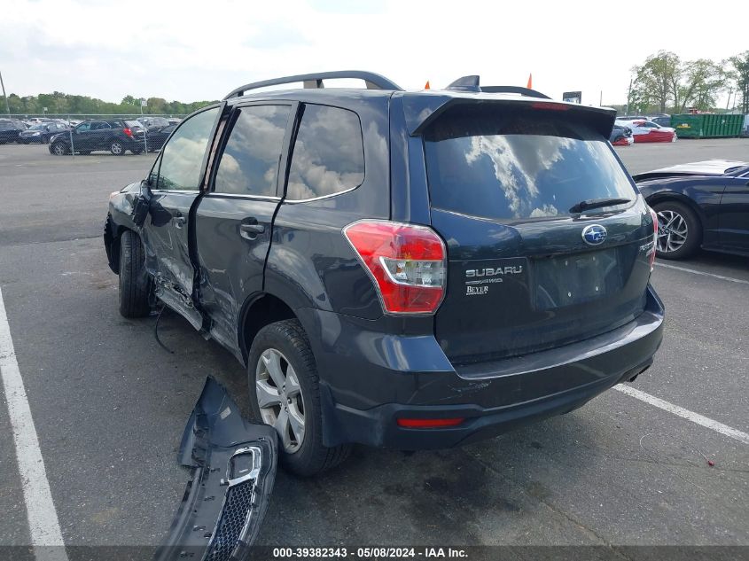 2016 Subaru Forester 2.5I Limited VIN: JF2SJAHC5GH439136 Lot: 39382343