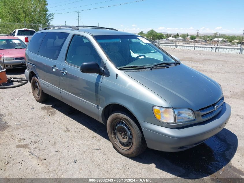 1998 Toyota Sienna Le/Xle VIN: 4T3ZF13CXWU057442 Lot: 39382349