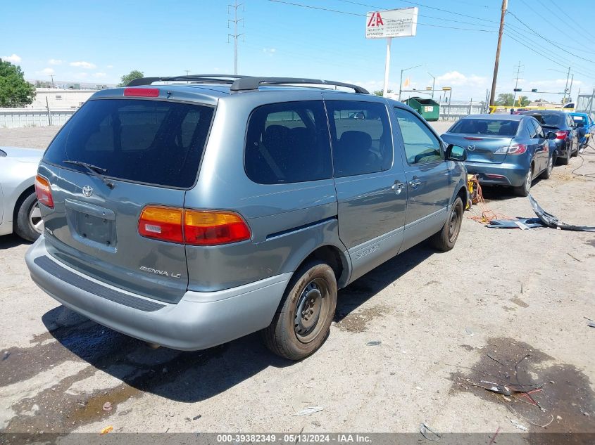 1998 Toyota Sienna Le/Xle VIN: 4T3ZF13CXWU057442 Lot: 39382349